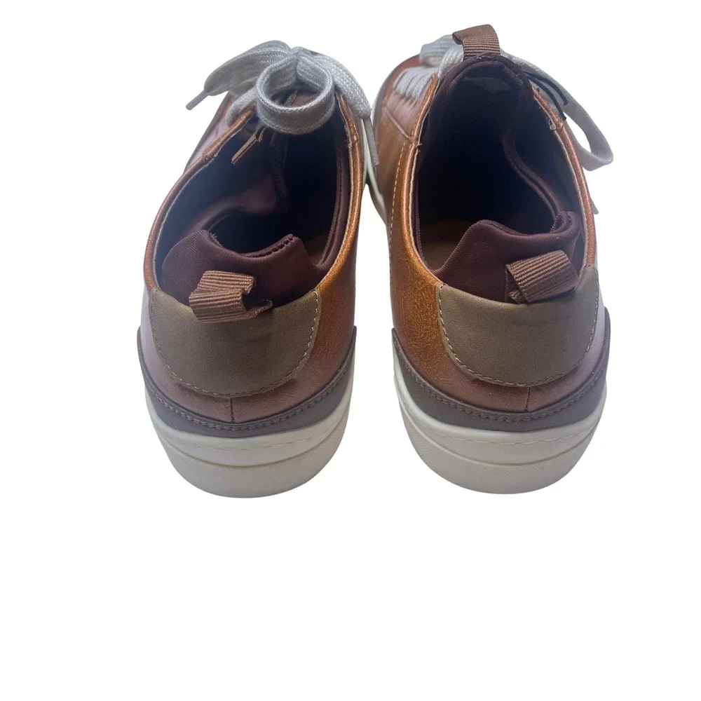 Madden NYC Mens Markk Court Casual Sneakers Brown Low Top Shoes Size 11 NEW